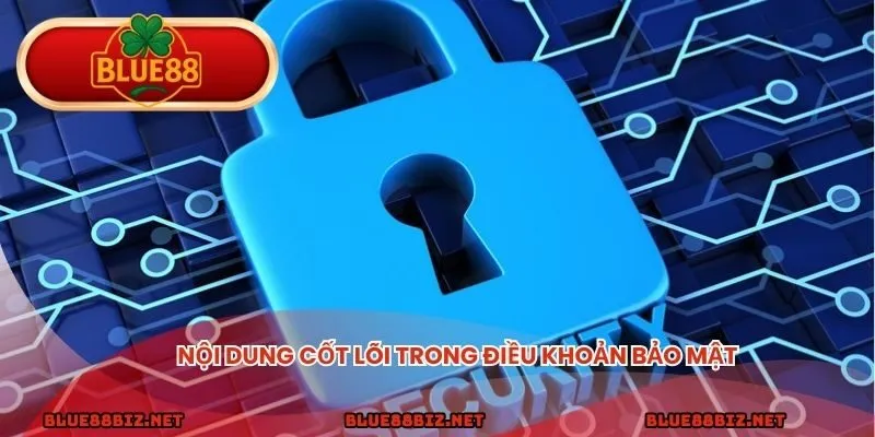 Nội dung cốt lõi trong điều khoản bảo mật
